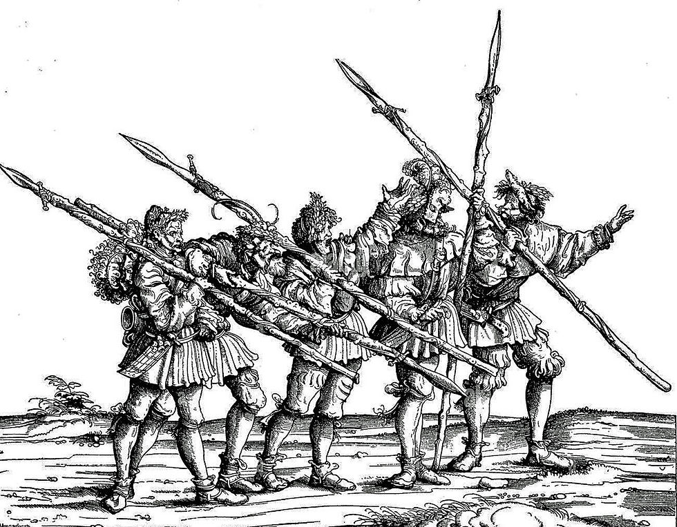 Thumbnail: Antique 16th Century European Boar Spear Pike