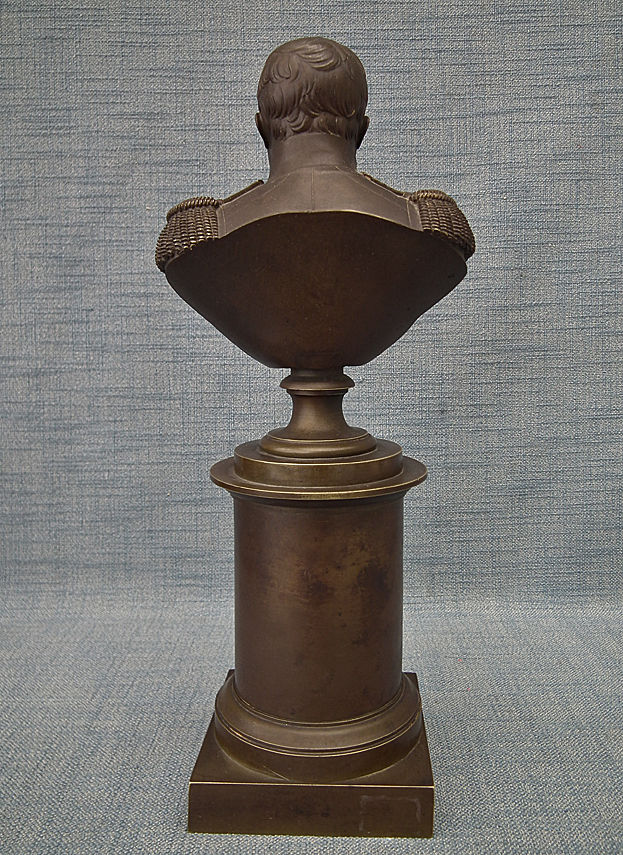 Thumbnail: Antique 19th Century Bronze Sculpture Busts Of Napoleon Bonaparte