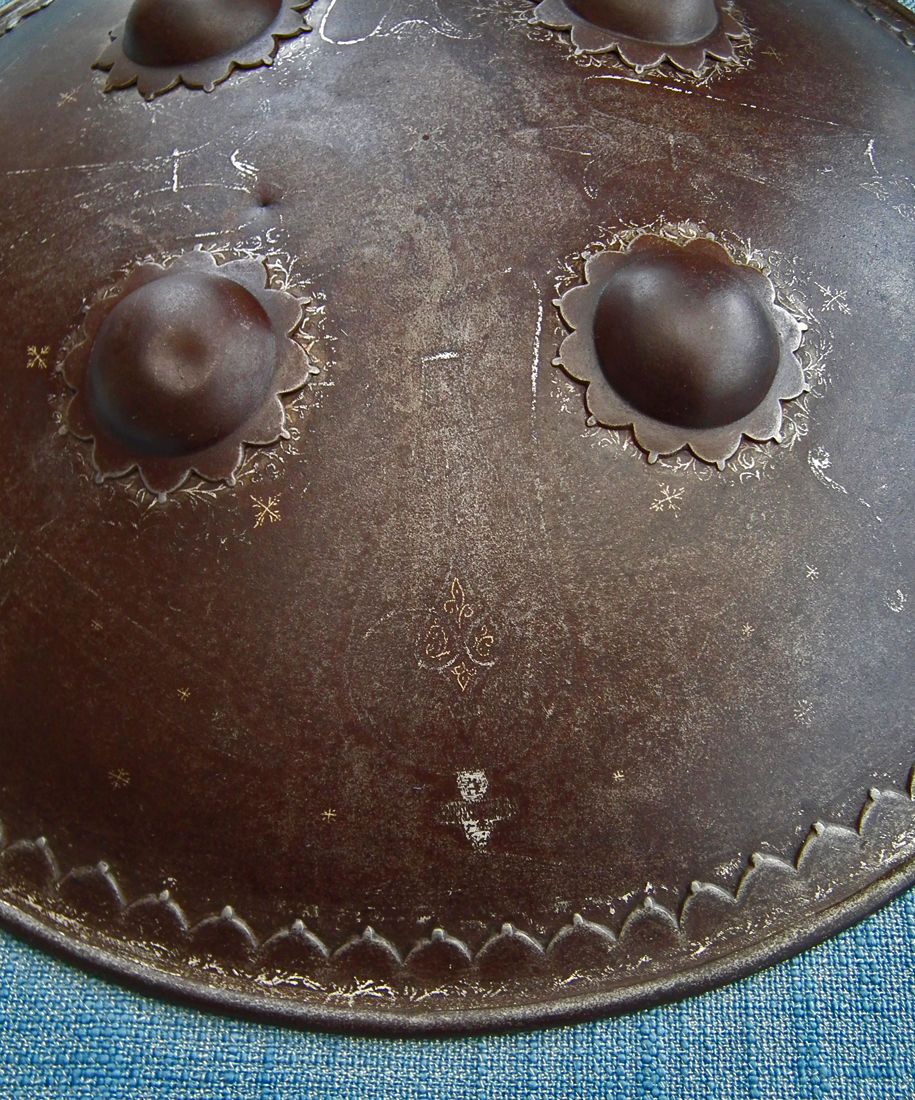 Thumbnail: Antique 18th – 19th century Indo Persian shield Dhal Separ