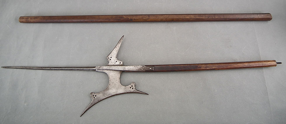 Thumbnail: Antique 16th Century European Halberd Renaissance Period Time