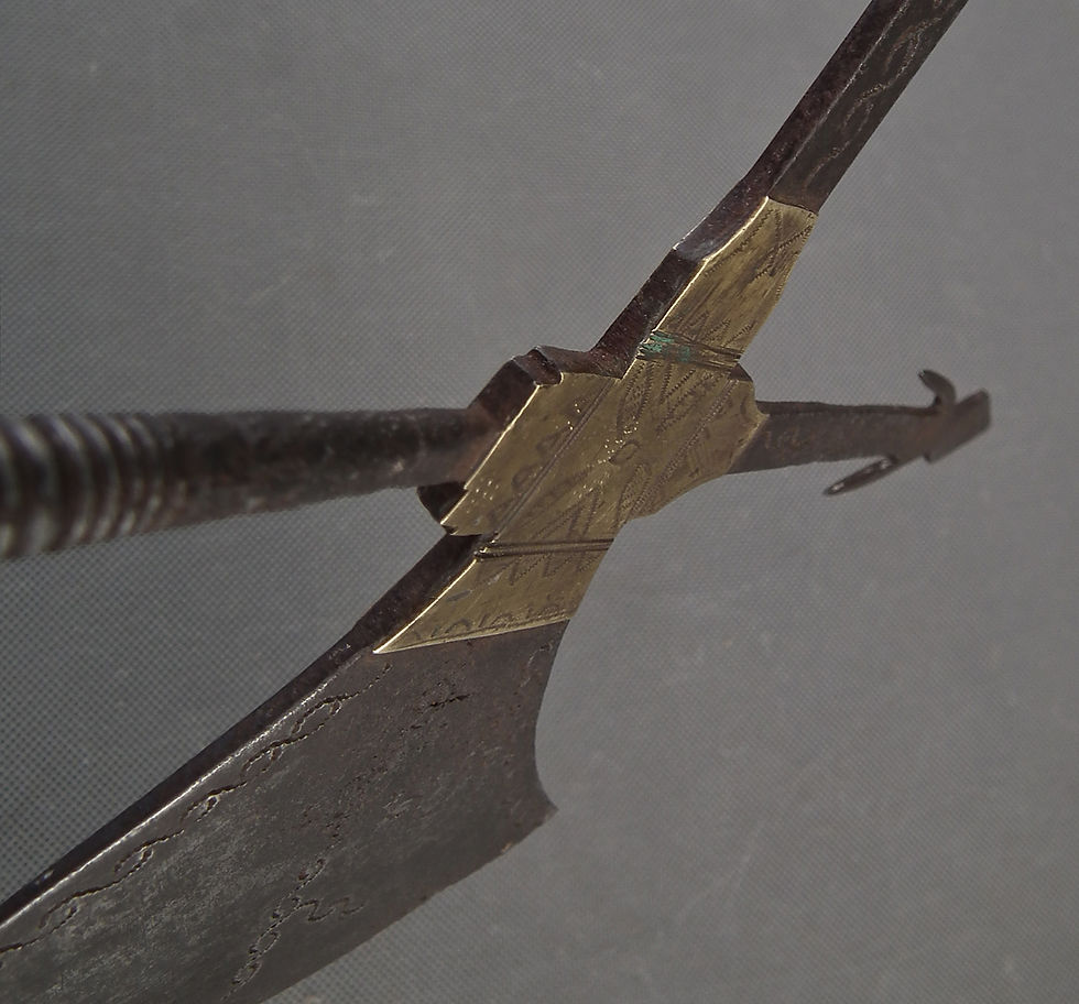 Antique 18th Century Native American Indian Halberd or Halberd Tomahawk