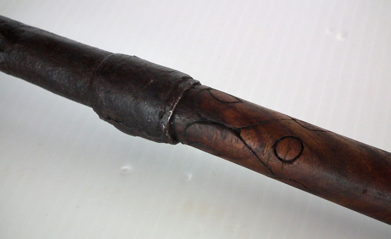 Thumbnail: Antique 17th century Islamic Turkish Ottoman or Hungarian Mace Topuz - Buzogányo