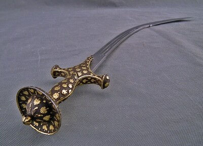 Thumbnail: Important Antique Islamic Indian Royal Sword Talwar Tulwar of the King