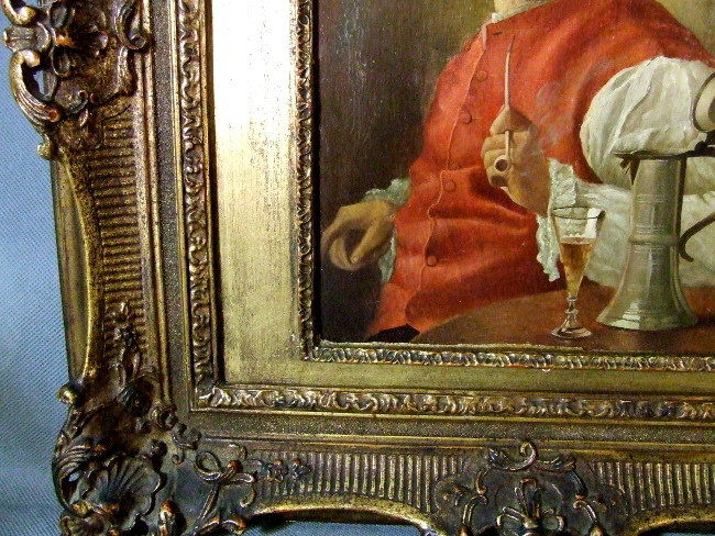Thumbnail: Antique Portrait of a Dwarf Oil Painting