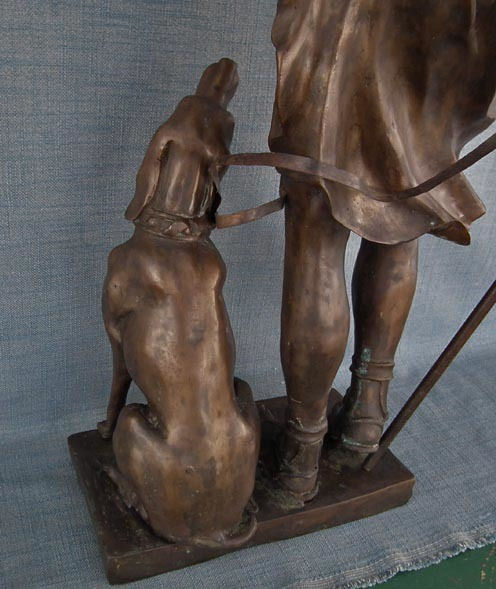 Thumbnail: Bronze Sculpture of Diana Roman Greek Goddess of Hunt Hunters And Hunting