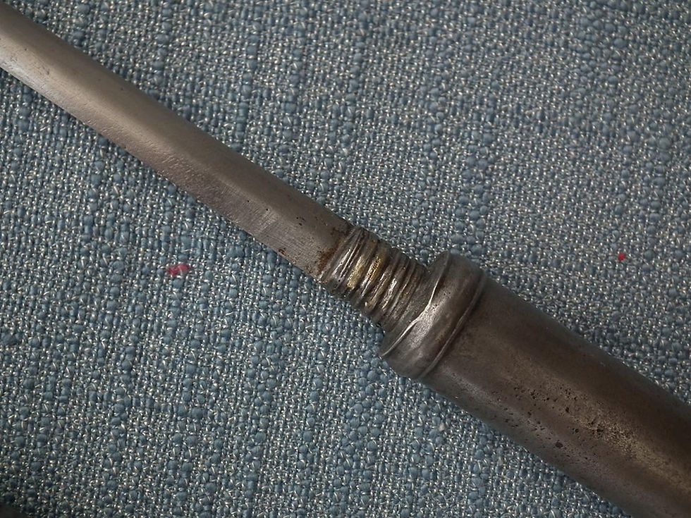 Thumbnail: Antique 17th Century Polish Steel Mace Buzdygan In The Islamic Turkish Ottoman I