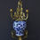 Thumbnail: Antique Chinese Qing Dynasty Blue And White Vase In Ormolu Mounting