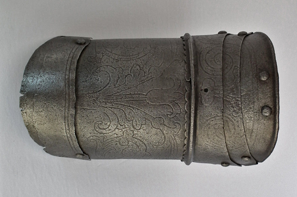 Thumbnail: Antique 16th Century Renaissance Period European Knight Armor Decorated With Ott