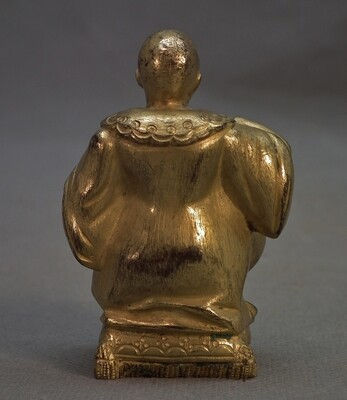 Thumbnail: Antique 18th century European Gilt Bronze Figure of Ottoman Turkish Nobleman