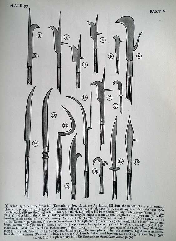 Thumbnail: Antique 16th century German Halberd- Polearm Kriegsgertel With Beak