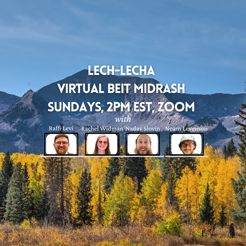 Lech-Lecha Virtual Beit Midrash Winter Session
