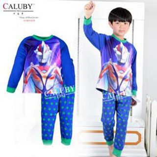 Ultraman Zero Blue Green Long Sleeve