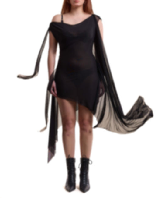 ONYX IRIS DRESS