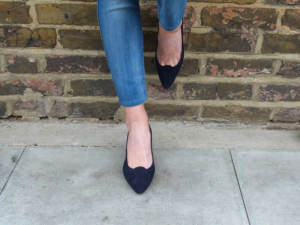 Thumbnail: Kathryn Navy Suede