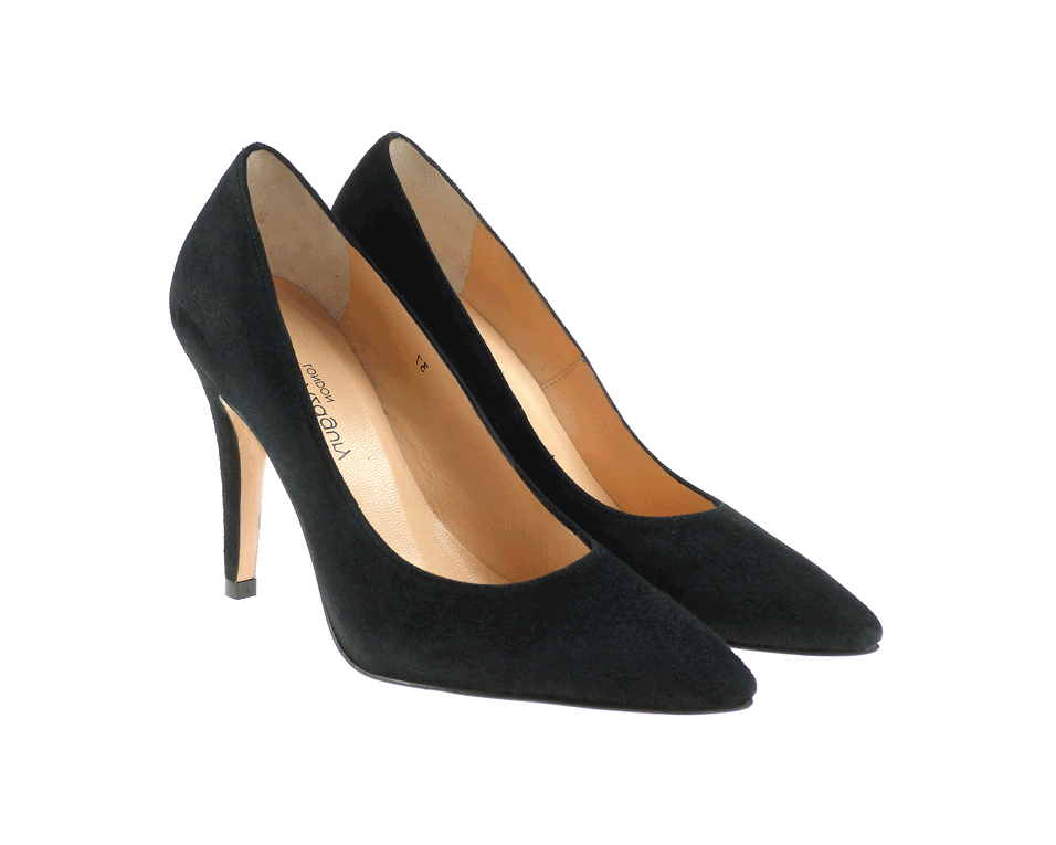 Thumbnail: Fay black suede