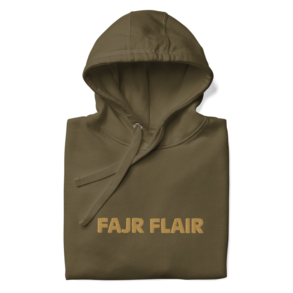 Thumbnail: Signature FAJR FLAIR Embroidered Hoodie 