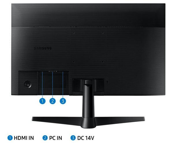 תמונה ממוזערת: מסך מחשב SAMSUNG Essenial S3 S31C 23.8 FHD 5Ms IPS 75Hz