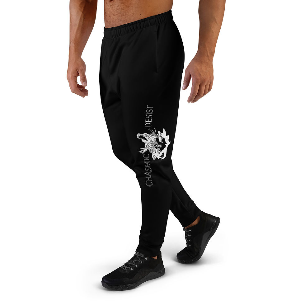 Thumbnail: Chasmic Desist | Men's Black Joggers