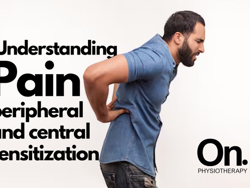 Understanding Pain: Peripheral vs Central Sensitization