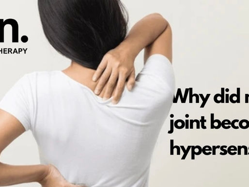 article about joint sensitivity by On. physiotherapy