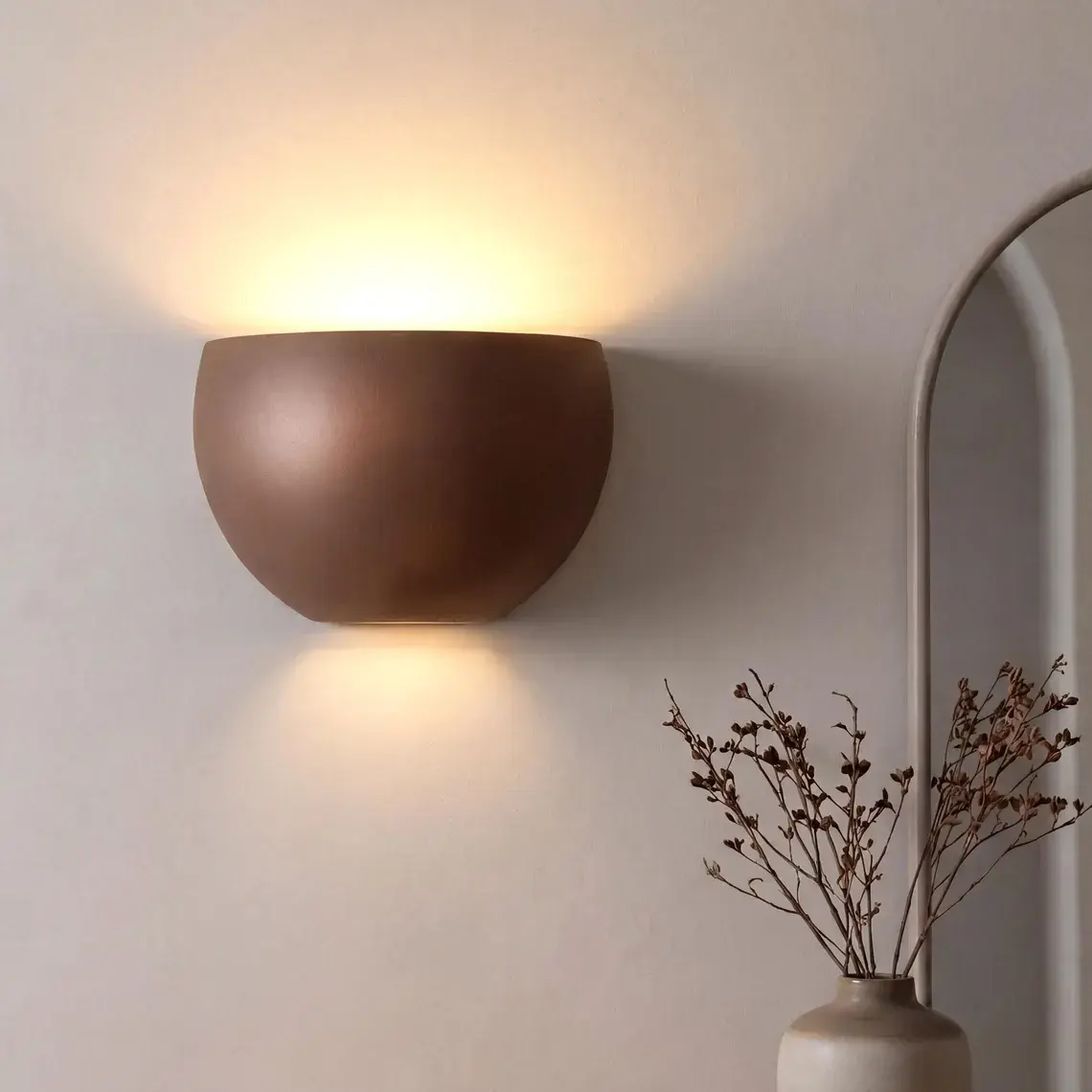 Ceramic Wall Light - Orbic color