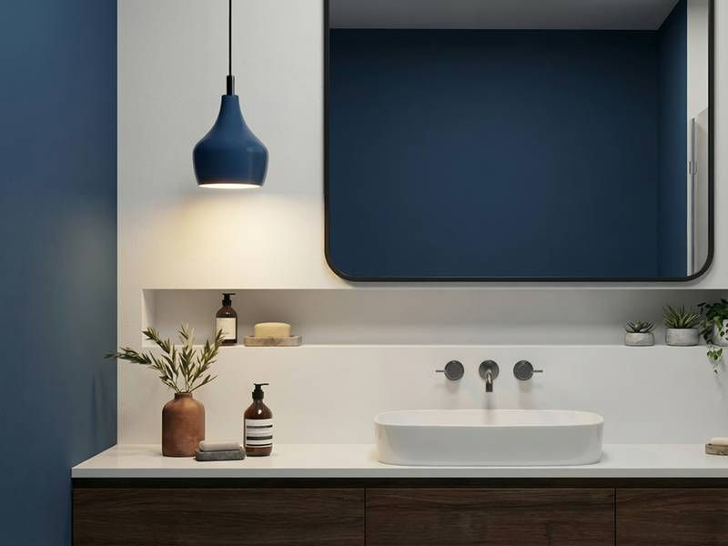 Thumbnail: Ceramic Hanging Small Pendant Light - Classic Color