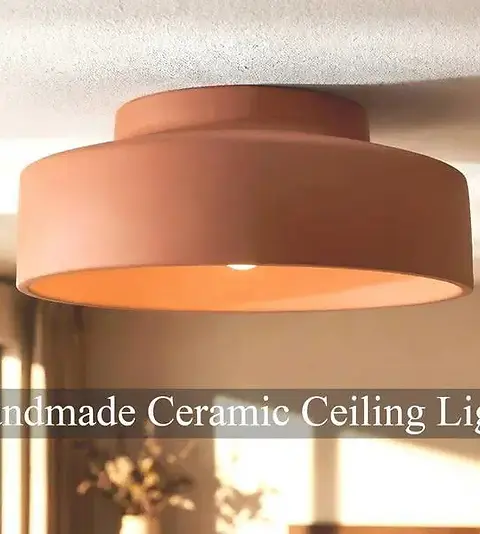 Naaya Canista Ceiling Flush Mount Light Fixture