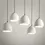 Thumbnail: Ceramic Chandelier Light - Mini Dome