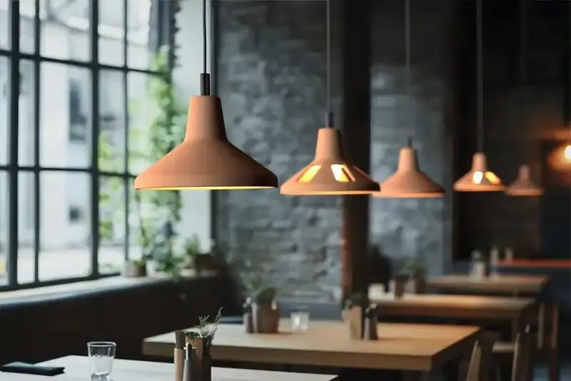 Ceramic Hanging Pendant Lamp - Retro