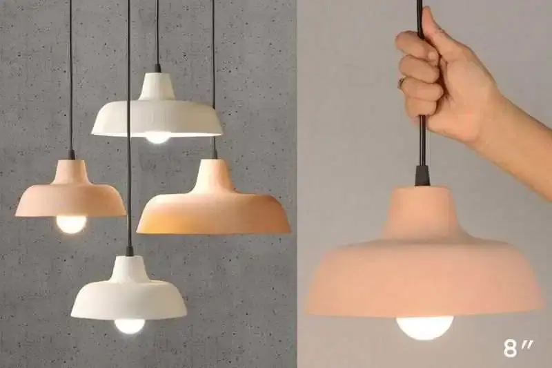 Thumbnail: Ceramic Hanging Pendant Light- Trough