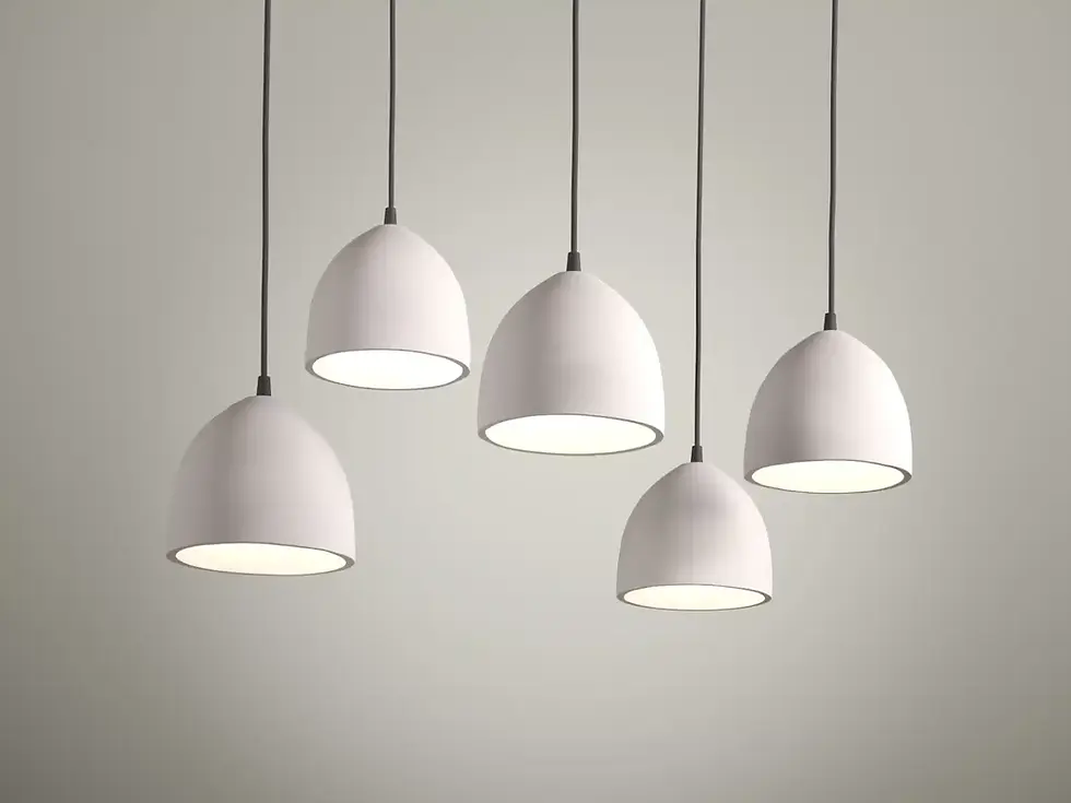 Thumbnail: Ceramic Small Pendant light - Mini Dome