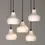 Thumbnail: Ceramic Pendant Chandelier Light - Bells