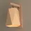 Thumbnail: Ceramic Geometric & Wooden Wall Sconce - Penta