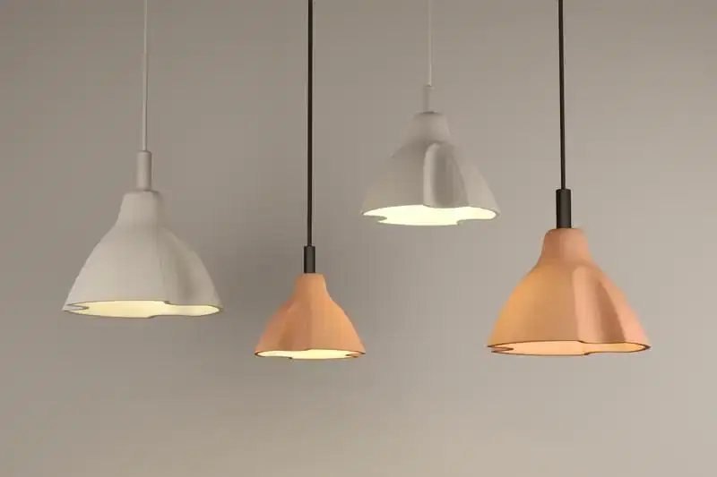 Thumbnail: Ceramic Hanging Lamp - Scoop