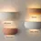 Thumbnail: Ceramic Wall Light - Bean