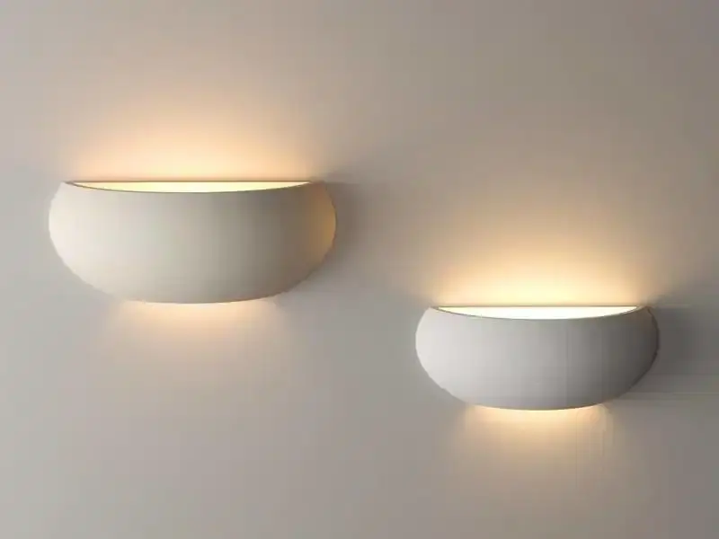 Thumbnail: Ceramic Wall Light - Bean