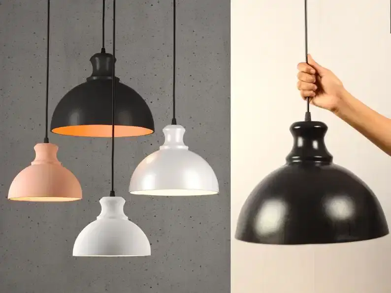 Thumbnail: Ceramic Hanging Pendant Light - Temple Chime