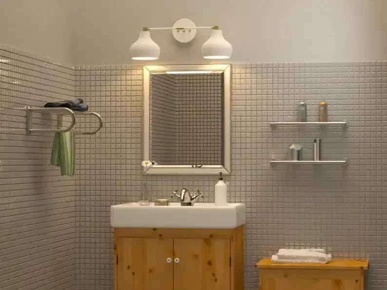 Thumbnail: Ceramic Wall Vanity Sconce - Morning Bell