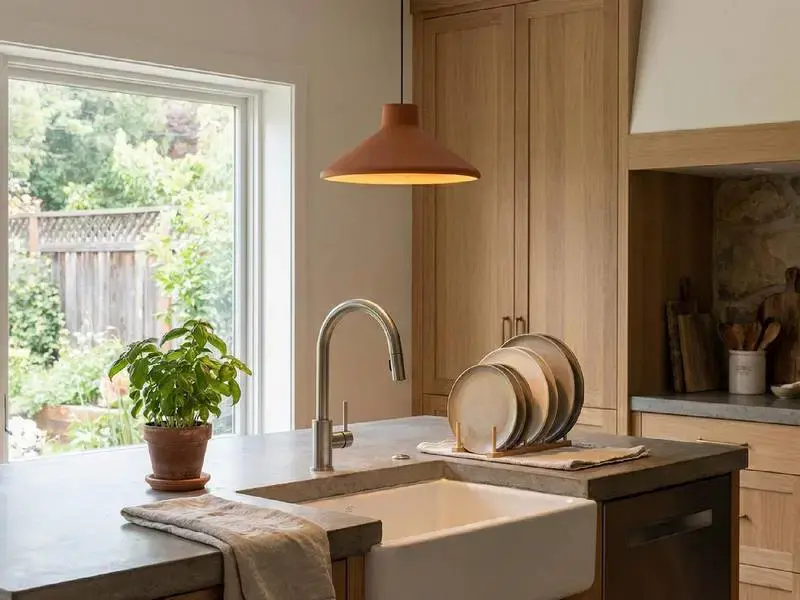 Thumbnail: Ceramic Hanging Pendant Light - Apex