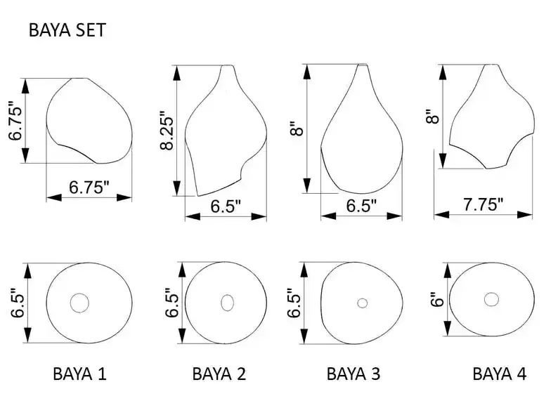 Thumbnail: Ceramic Hanging Wabi Sabi Pendant Light - Baya