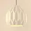 Thumbnail: Ceramic Hanging Origami Pendant Light - Peony