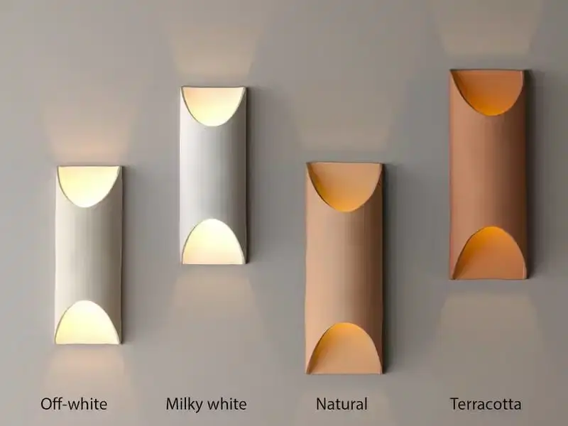 Thumbnail: Ceramic Wall Light - Flute