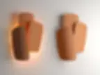 Thumbnail: Ceramic Designer Wall Light - Clipper3