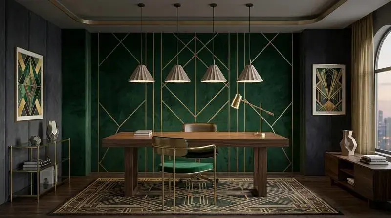 Thumbnail: Ceramic Hanging Pendant Light - Conix Ridges