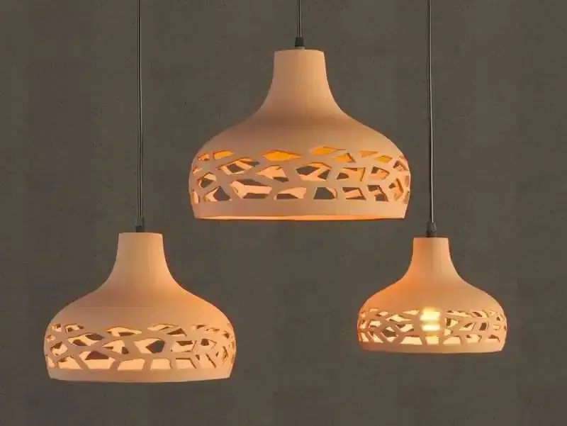 Thumbnail: Ceramic Hanging Pendant Light - Dazzle2