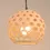 Thumbnail: Ceramic Hanging Pendant Light - Coral and Scala