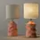 Thumbnail: Ceramic Wood Wabi Sabi Table Lamp - Crumpled