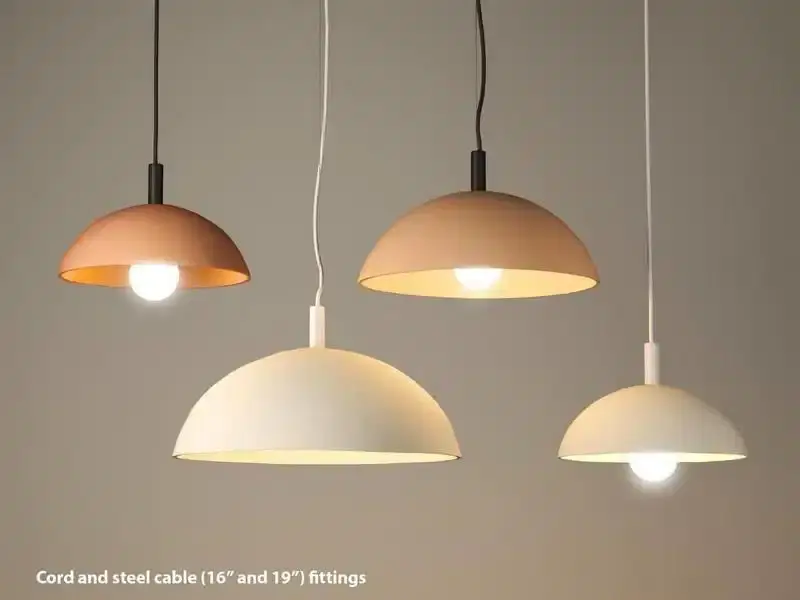 Thumbnail: Ceramic Hanging Pendant Light - Hemis2