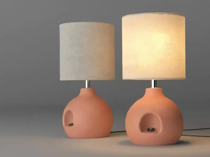 Thumbnail: Ceramic Table lamp - Taakha Sphere