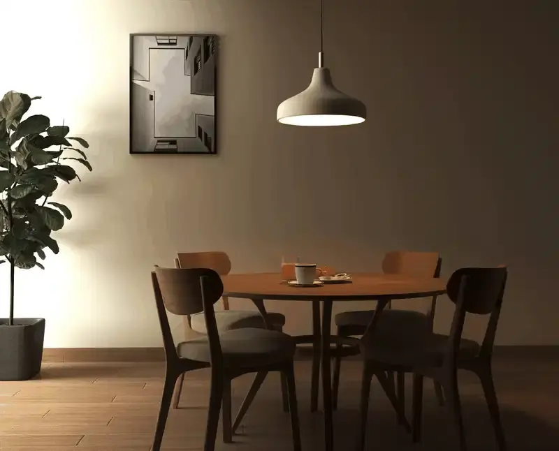 Thumbnail: Ceramic Hanging Pendant Light - Fortuna
